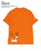 「ルートビア/スヌーピー」大人用Tシャツ（オレンジ） (7968180601044)