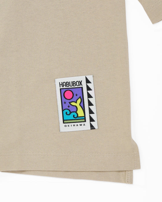 リラックスフィットラグラン7分袖Tシャツ