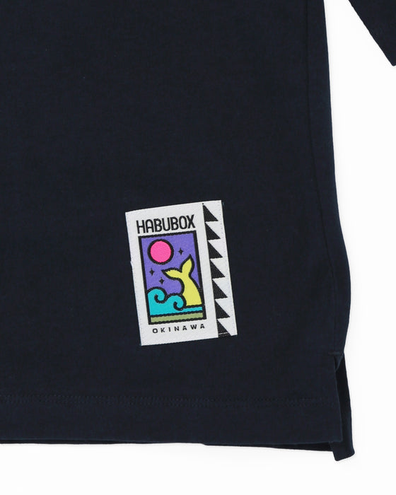 リラックスフィットラグラン7分袖Tシャツ